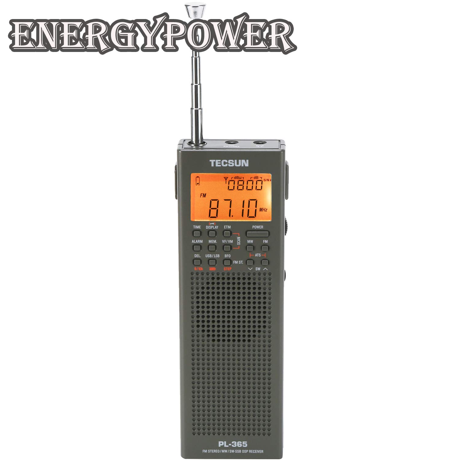 Amazon.co.jp: [EnergyPower] TECSUN PL-365 SSB・長波対応 デジタル
