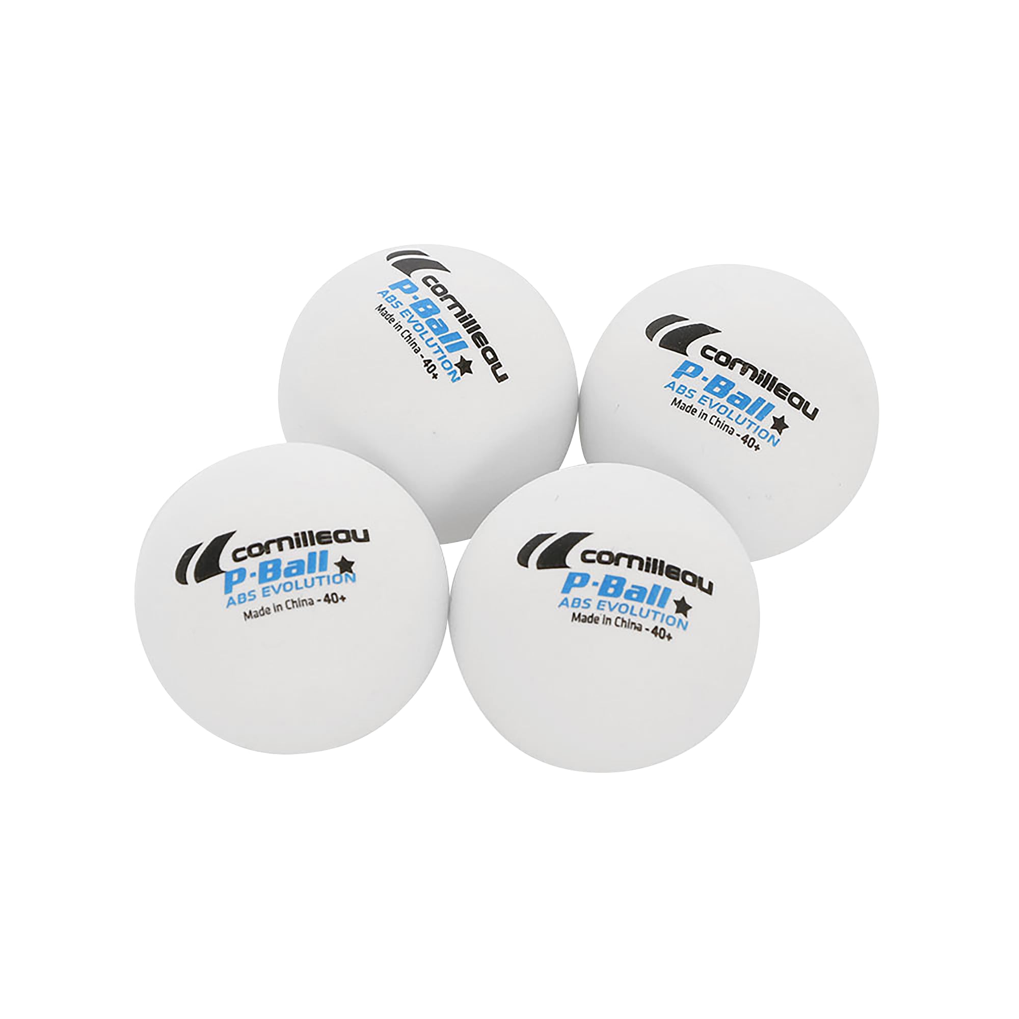 Cornilleau Softbat Quattro 4 Raket + 4 Top Outdoor Masa Tenisi Raket Seti