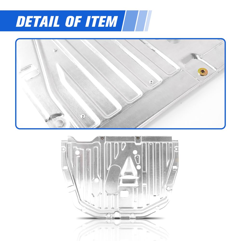 Aumtoni Engine Splash Guard Compatible With Honda Civic 2016 2017 2018 2019 2020 2021, Under Car Splash Shield Lower Cover Board, Replace# 74110-TBA-A00