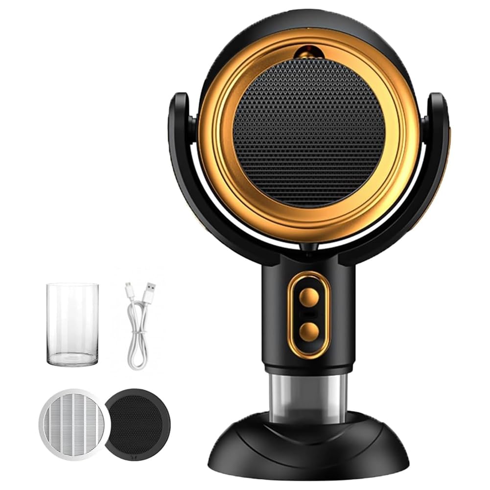 CTRLZS Smokeing Fan for Smoking Indoors Electric Smokeaway Purifier Fan Portable Table Smoke Air Purifer Fan Rechargeble