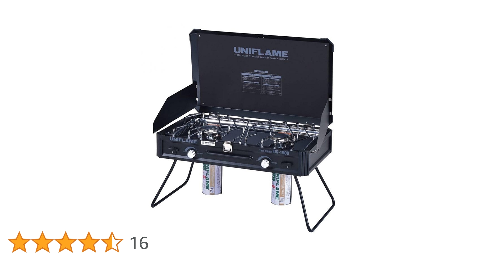 Amazon | ユニフレーム(UNIFLAME) キャンプ ツーバーナーコンロ