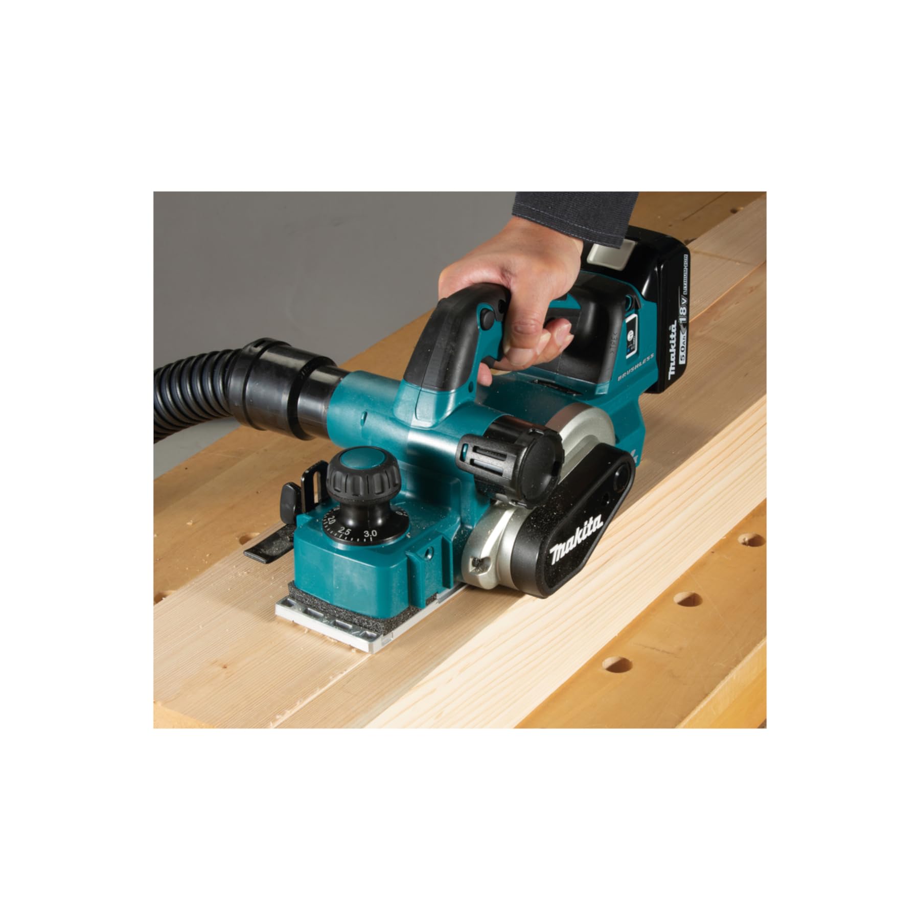 Makita DKP181Z Cepillo BL 18V LXT 82 mm