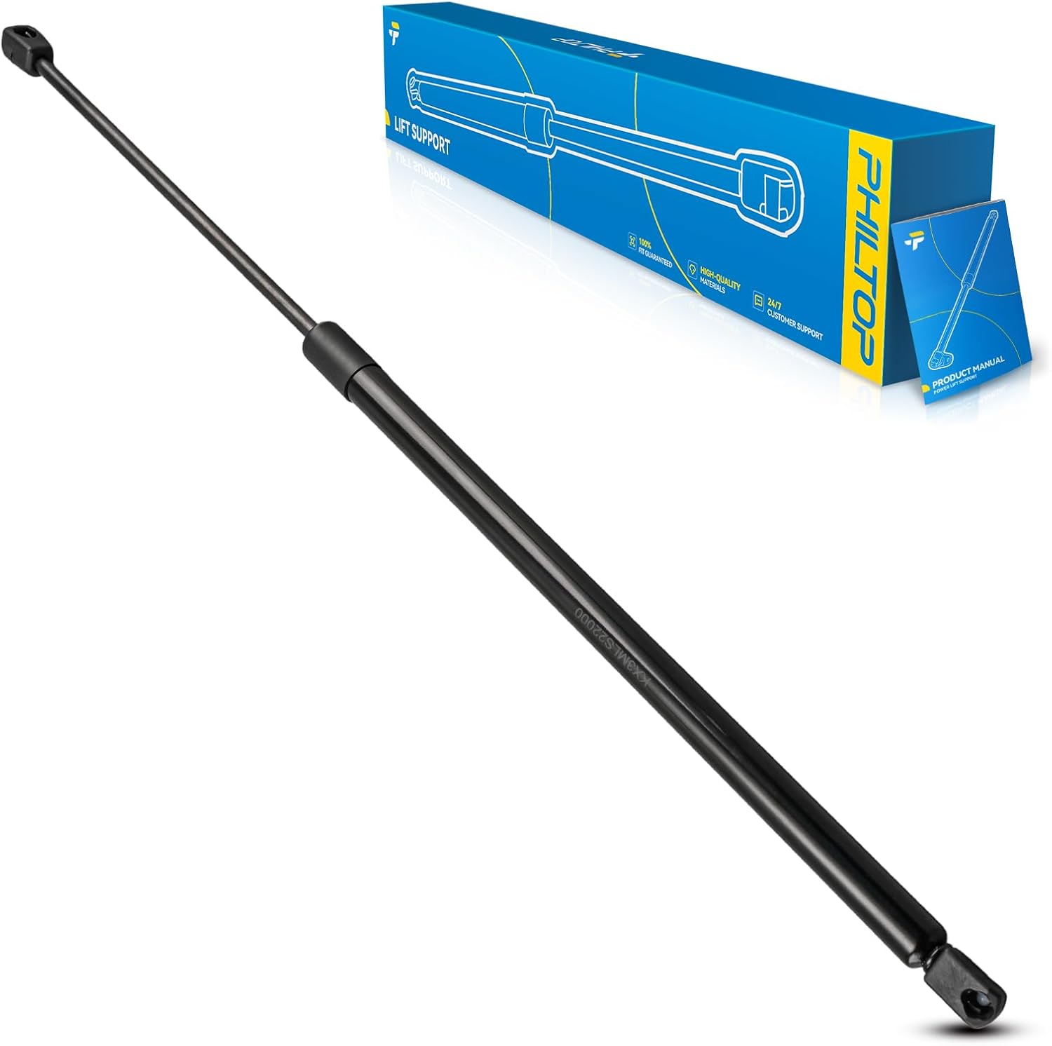 PHILTOP Front Hood Lift Support Shock Strut SG230147 22760388 Compatible with 2013-2017 Chevrolet Traverse, 2013-2017 Buick Enclave