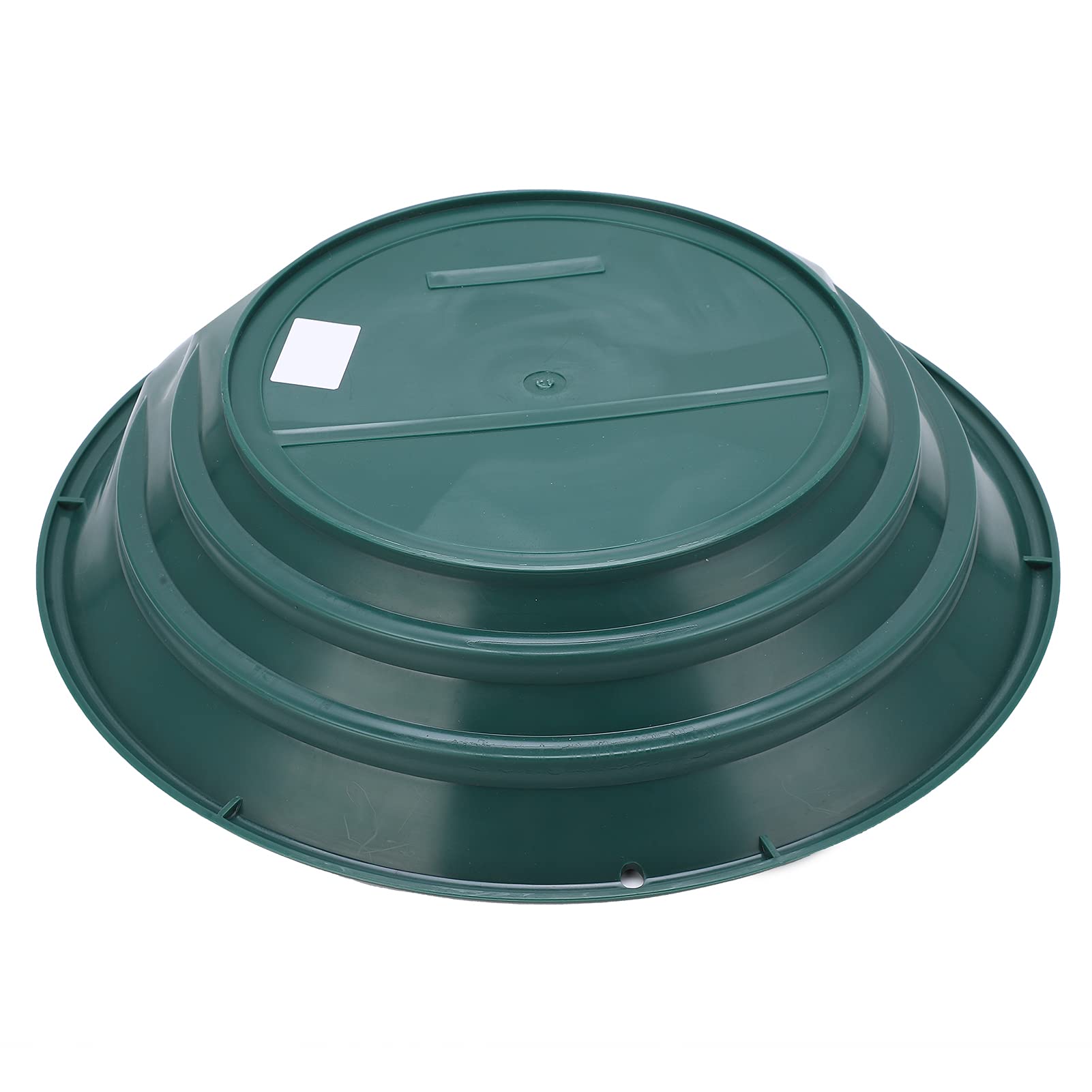 Yctze Goldwaschpfanne – 380 Mm, 180° Flaches Rillendesign, ABS, Grün, Für Flüsse & Bäche