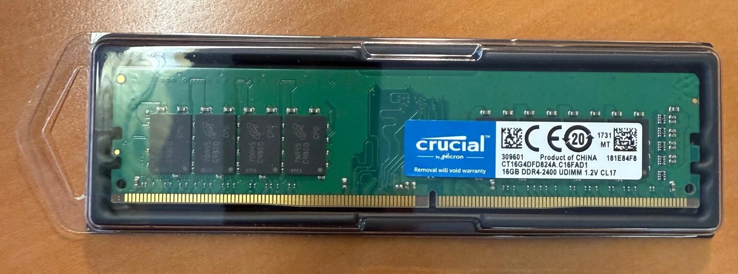 Crucial 16gb Ddr4 2133mhz Pc4 17000u Udimm Desktop Ram