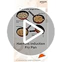 Image of Hawkins 22 cm Die Cast Non Stick Induction Fry Pan, Ceramic Coated Pan, Red (IDCF22)