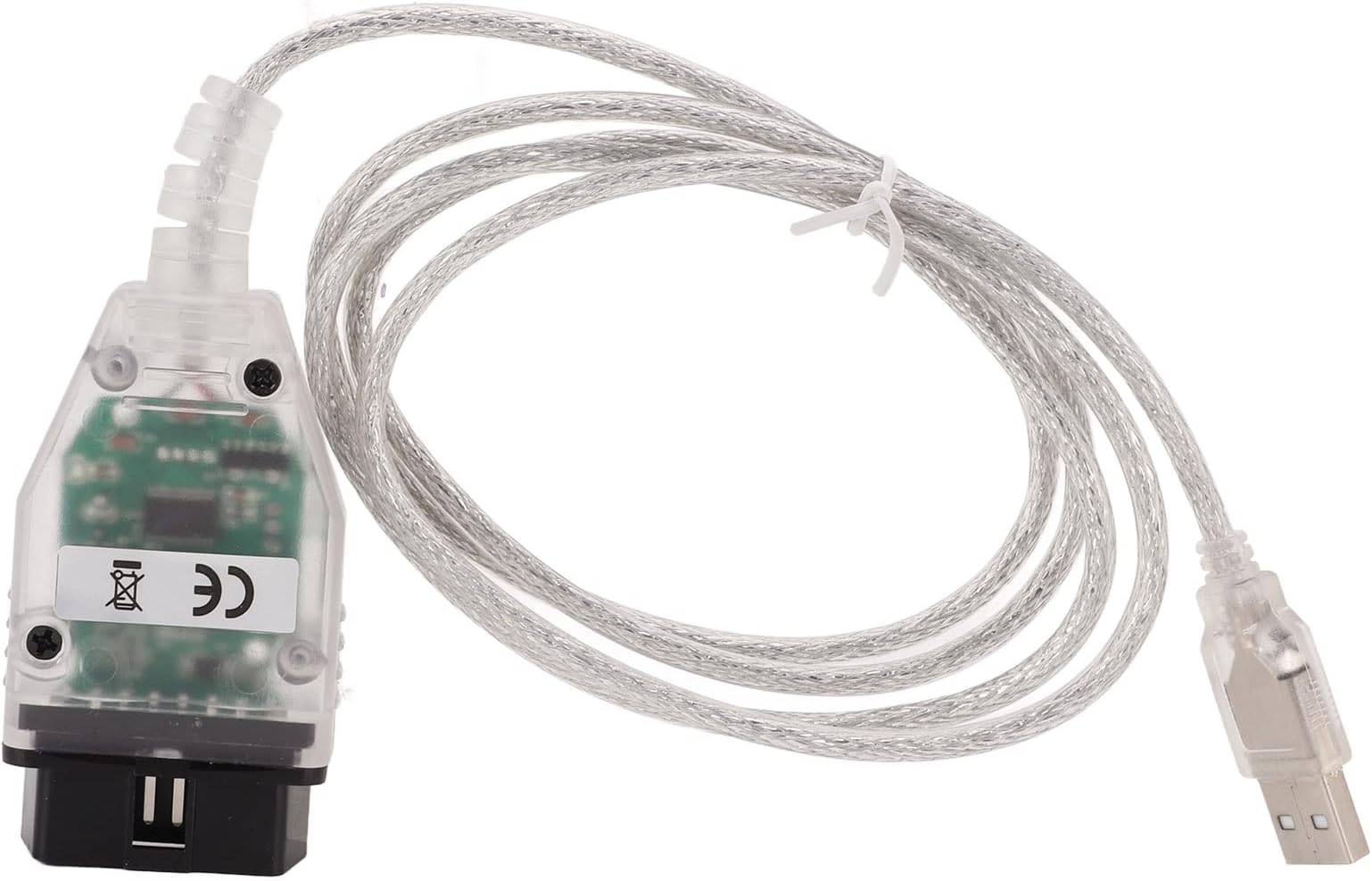 USB Diangostic Scanner Cable, J2534 MINI VCI Cable OBD2 Diagnostic Cord for Line ISO 9141, 2000 ISO 14230‑4