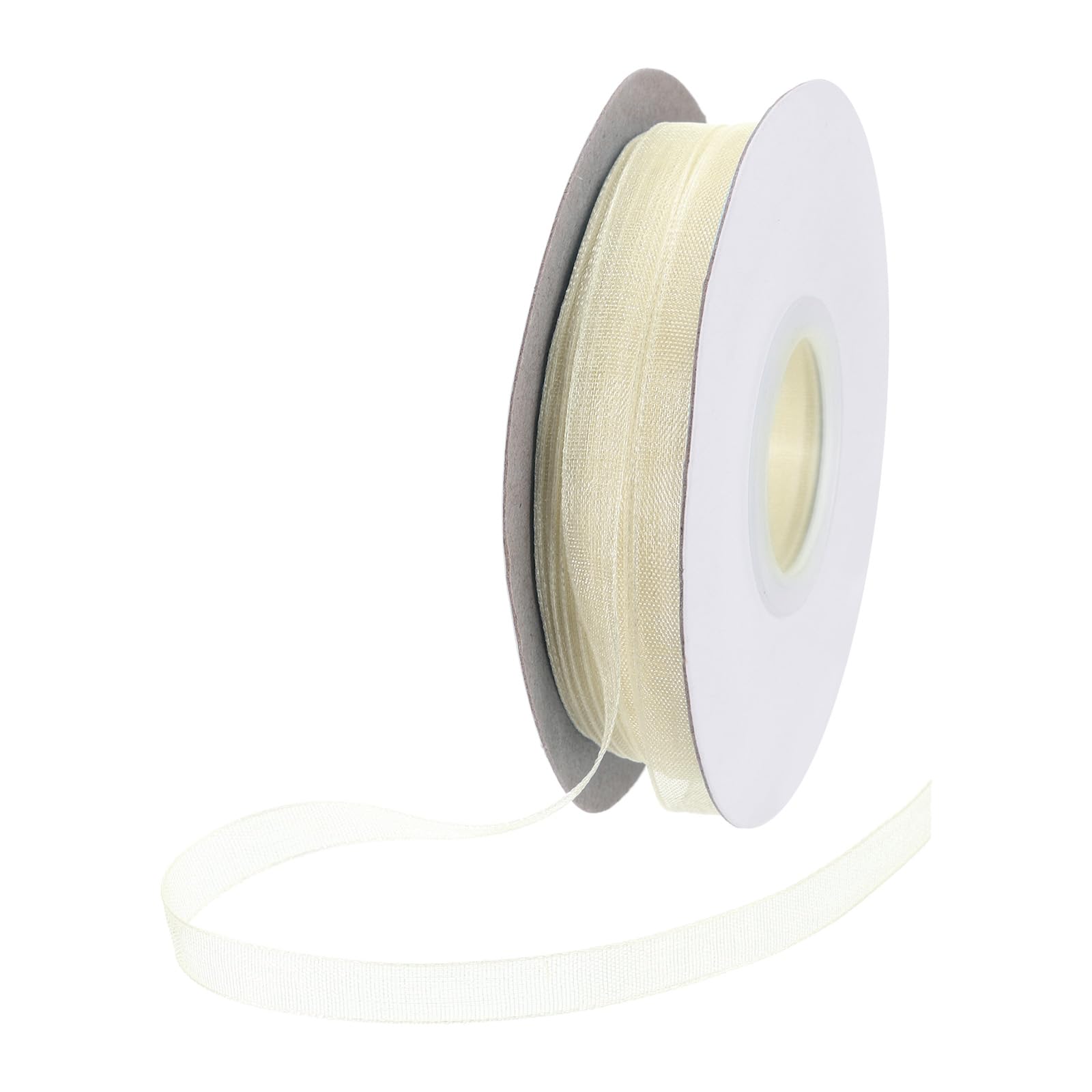 DMiotech 50 Yards Ruban En Organza 5/8 Pouce Couleur Bordeaux Ruban En