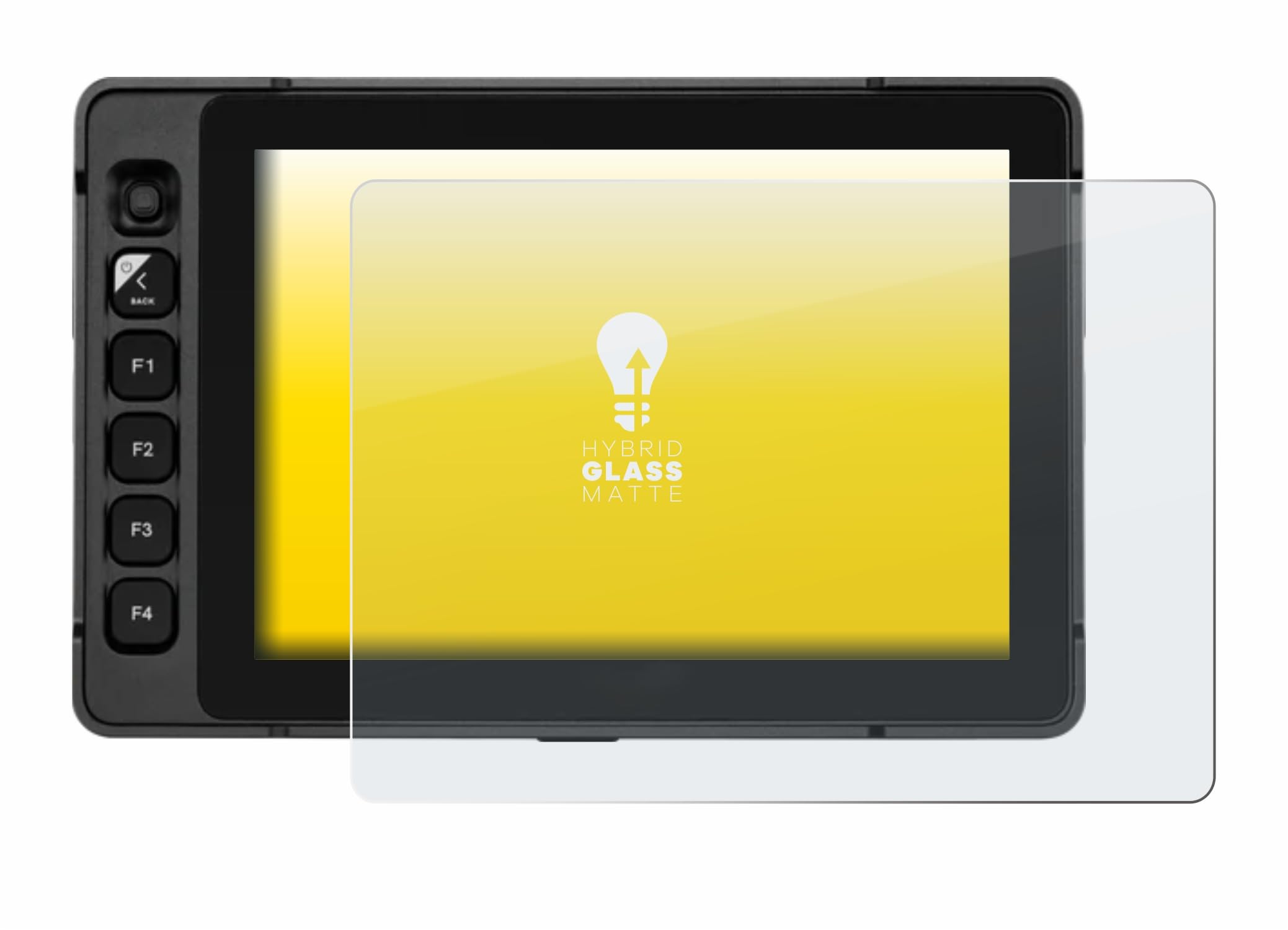 upscreen Matte Screen Protector Glass Film Compatible with SmallHD Ultra 7 - Anti-Glare, Anti-Fingerprint, 9H Glass Protection