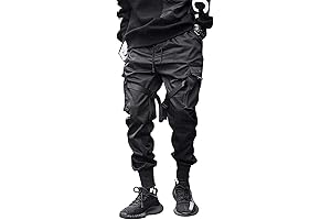Mens Jogger Pants: Tactical Warcore Techwear with Japanese Inspiration