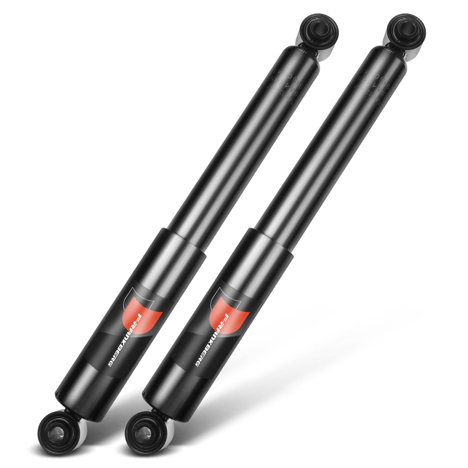 Frankberg 2 amortiguadores traseros de 487 mm con presión de gas | 53003E; Compatible con: Sorento I JC