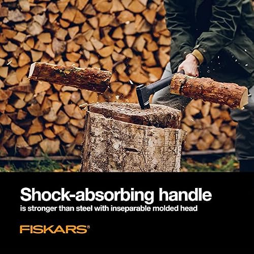 Fiskars X27 Super Splitting Axe, 36 Inch, Gardening Tool For Wood Splitting And Chopping, Black/Orange 378841-1006 #TOP4