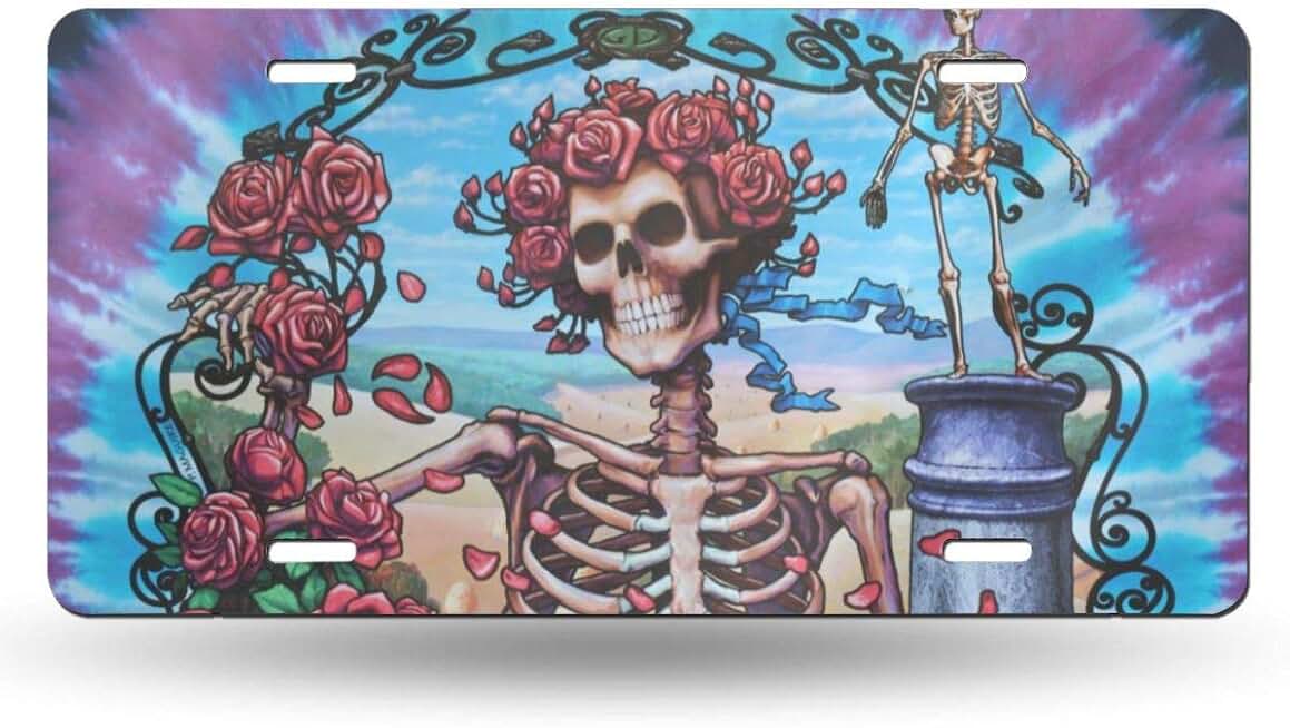 grateful dead plates