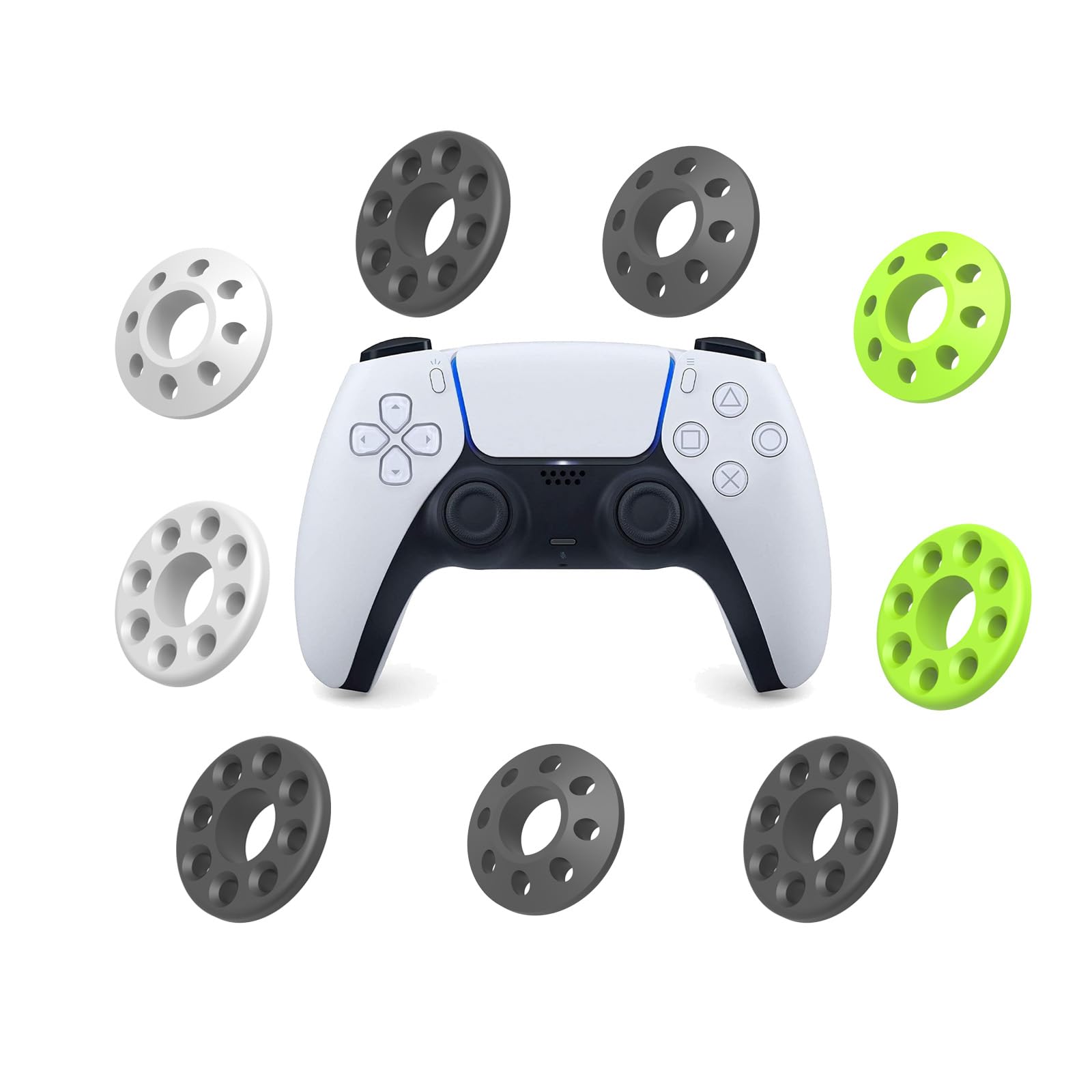 Aim Assist Motion Control Rings Compatible with PlayStation 4 PlayStation 5 PlayStation 5 Pro Precision Ring for Xbox