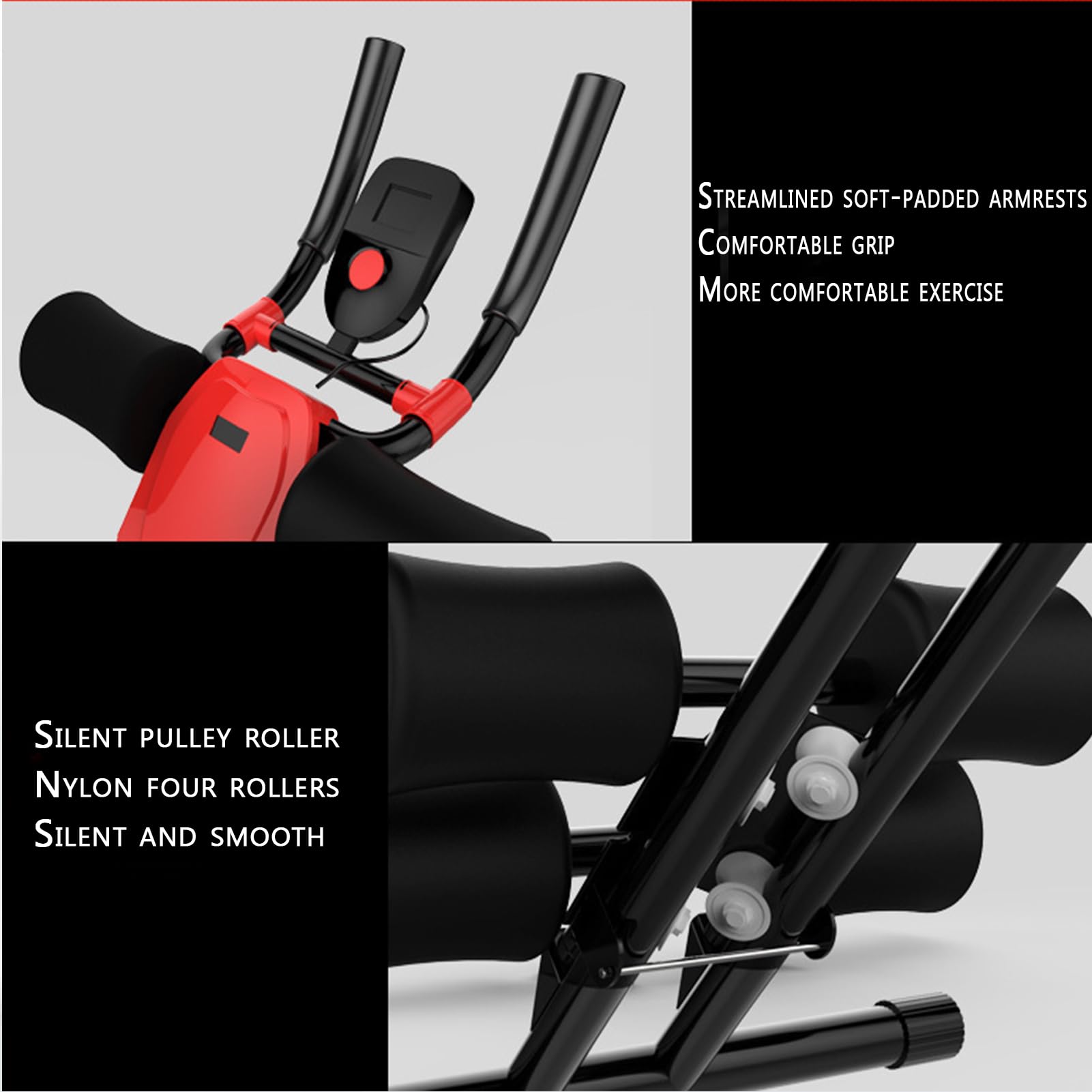 WKXTECZT Ab Machine for Home Gym, Core Strength Training