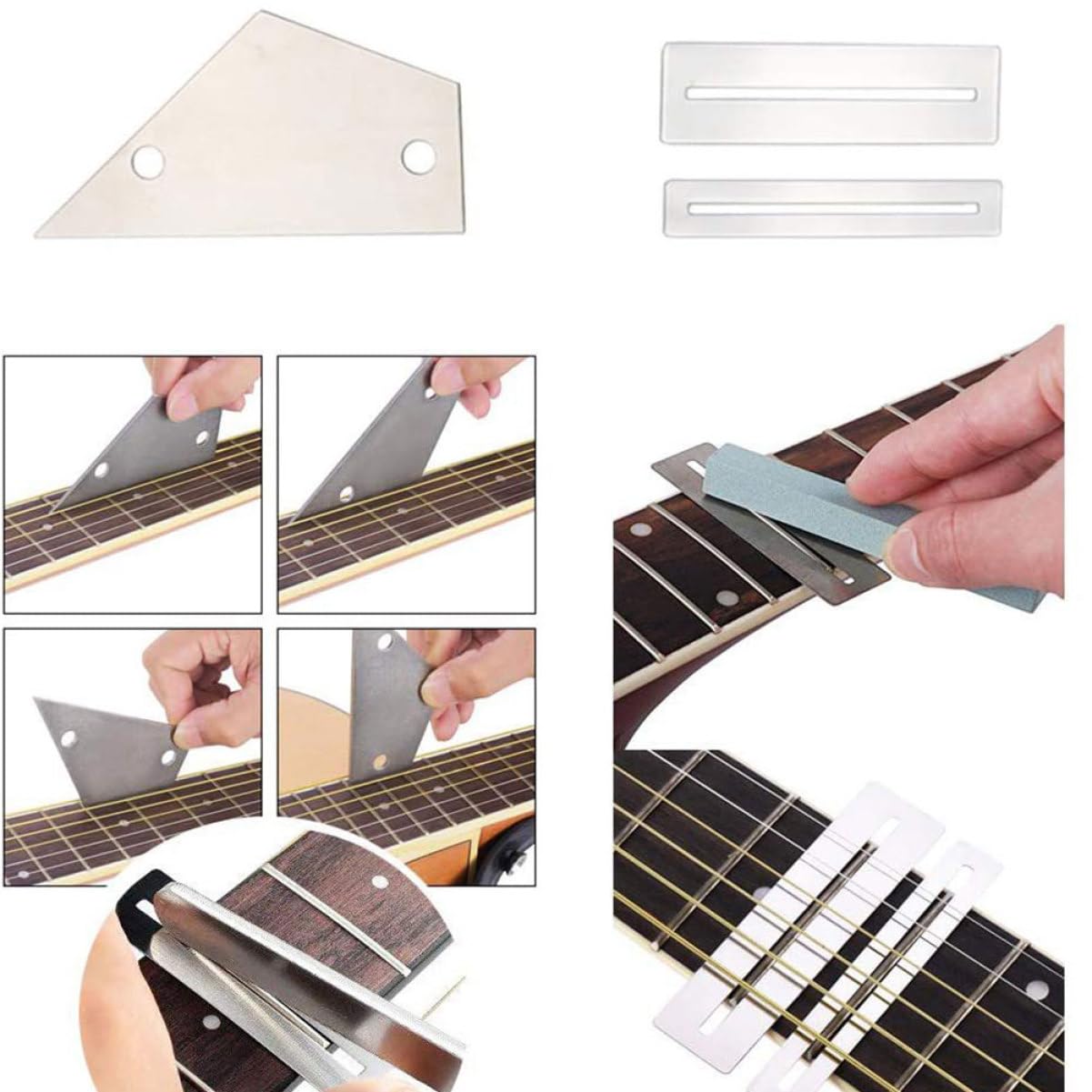 ibasenice Outils De Luthier Pour Réparation De Guitare Kit Entretien De Guitare Fournitures De Réparation