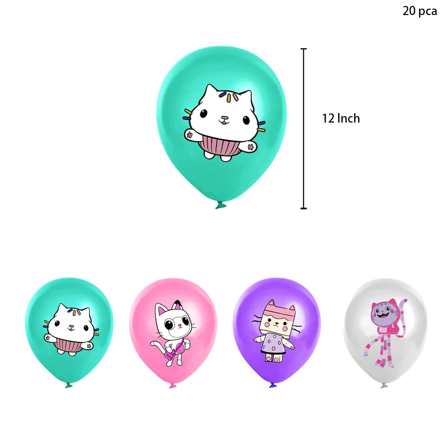 Buy Gabbys Birthday Party Supplies Includes Gabby Cat Banner, Cake