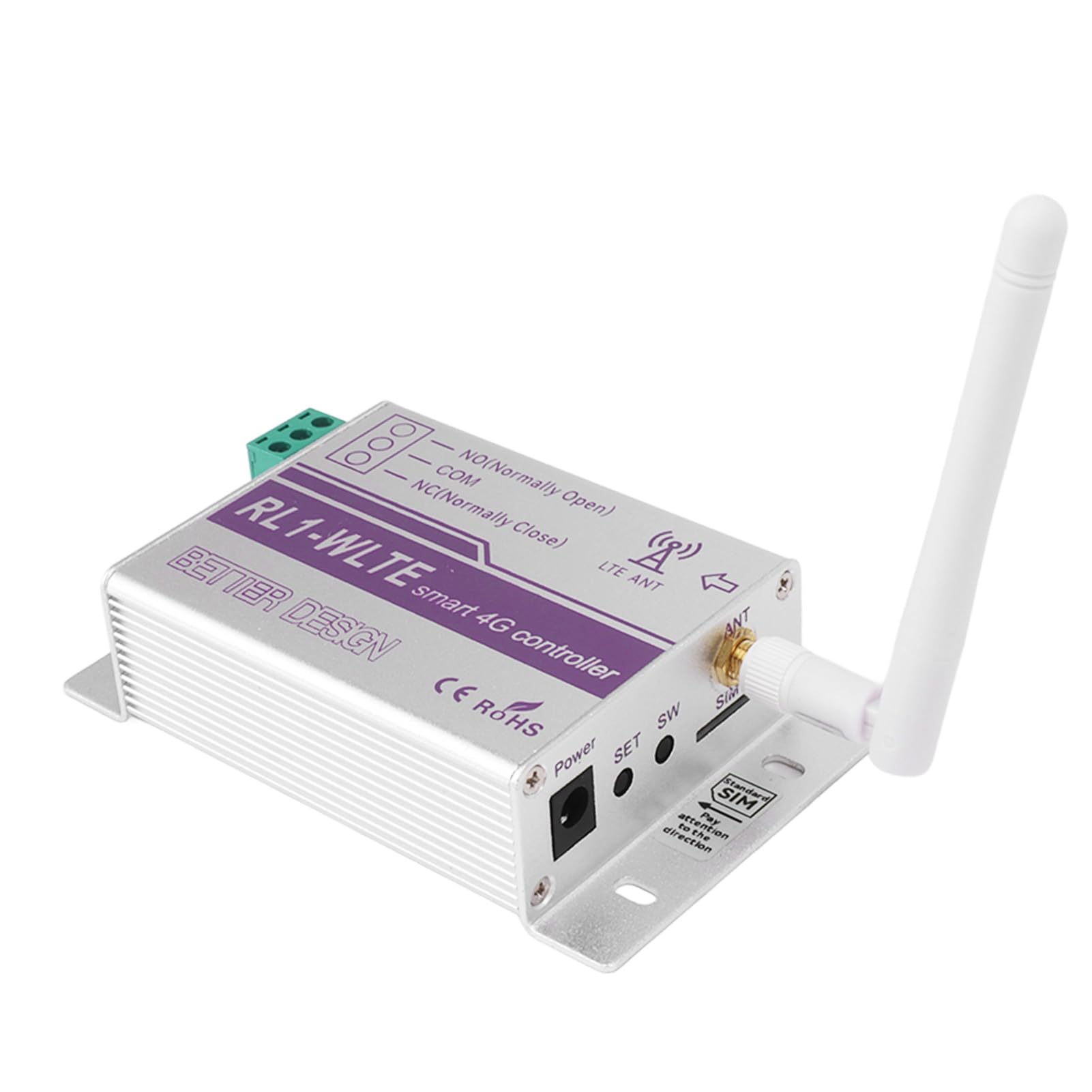 Mini Relè Wireless Intelligente, Relè Trasmettitore e Ricevitore per Telecomando Wireless 4G, Modulo Relè di Commutazione Fai da te, per Controlli Industriali e Sicurezza