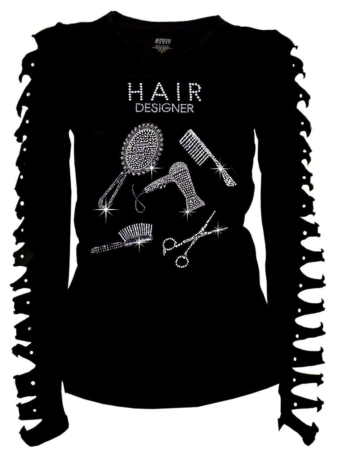 Amazon.com: Fashion2ne1 Bling Hair Designer Rhinestones T