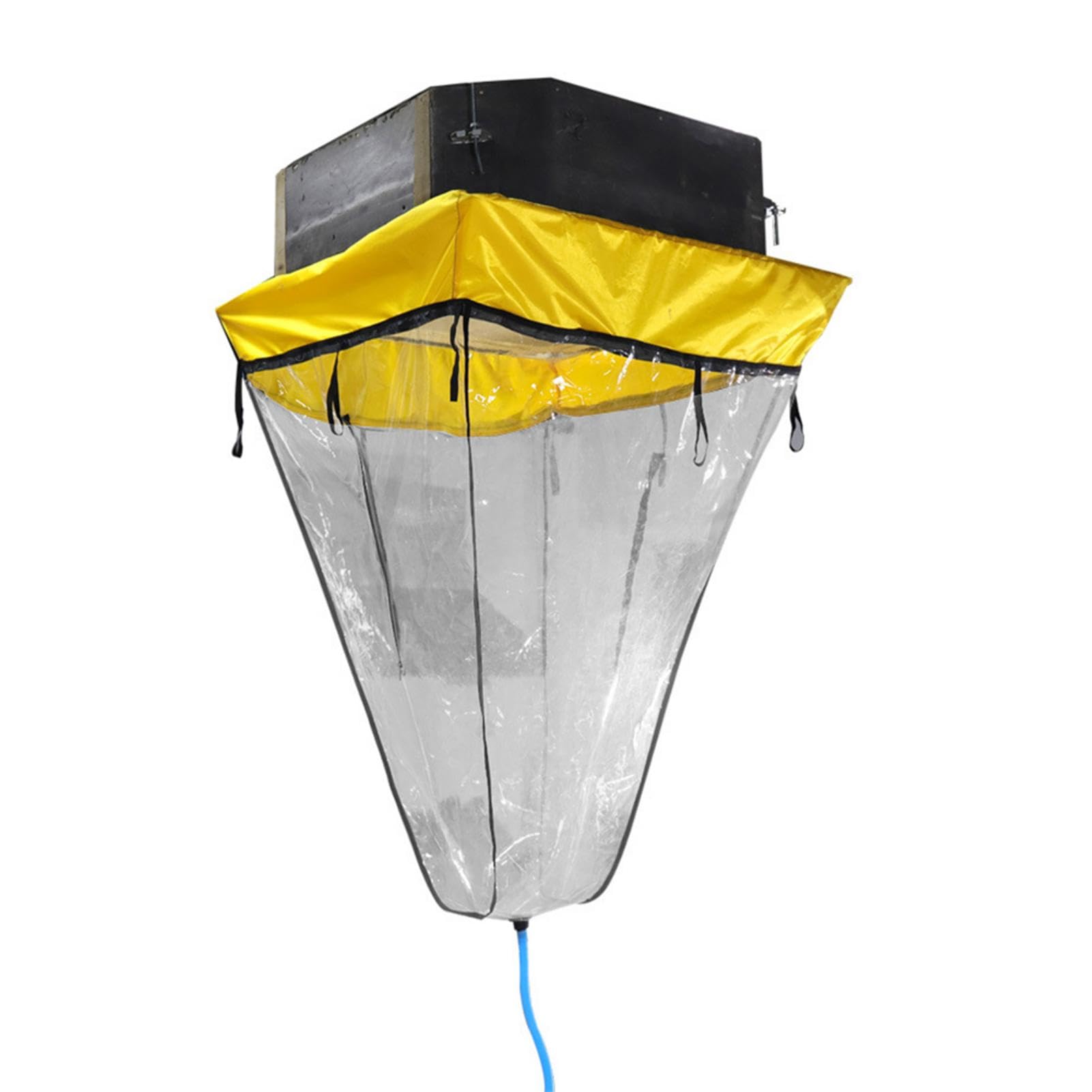Bolsa De Limpieza De AC – Cubierta De Filtro De Aire Acondicionado Impermeable, Lona De Mantenimiento AC Reutilizable | Cubierta De Lavado De Aire Acondicionado Dividido En La Pared Caja De Limpieza