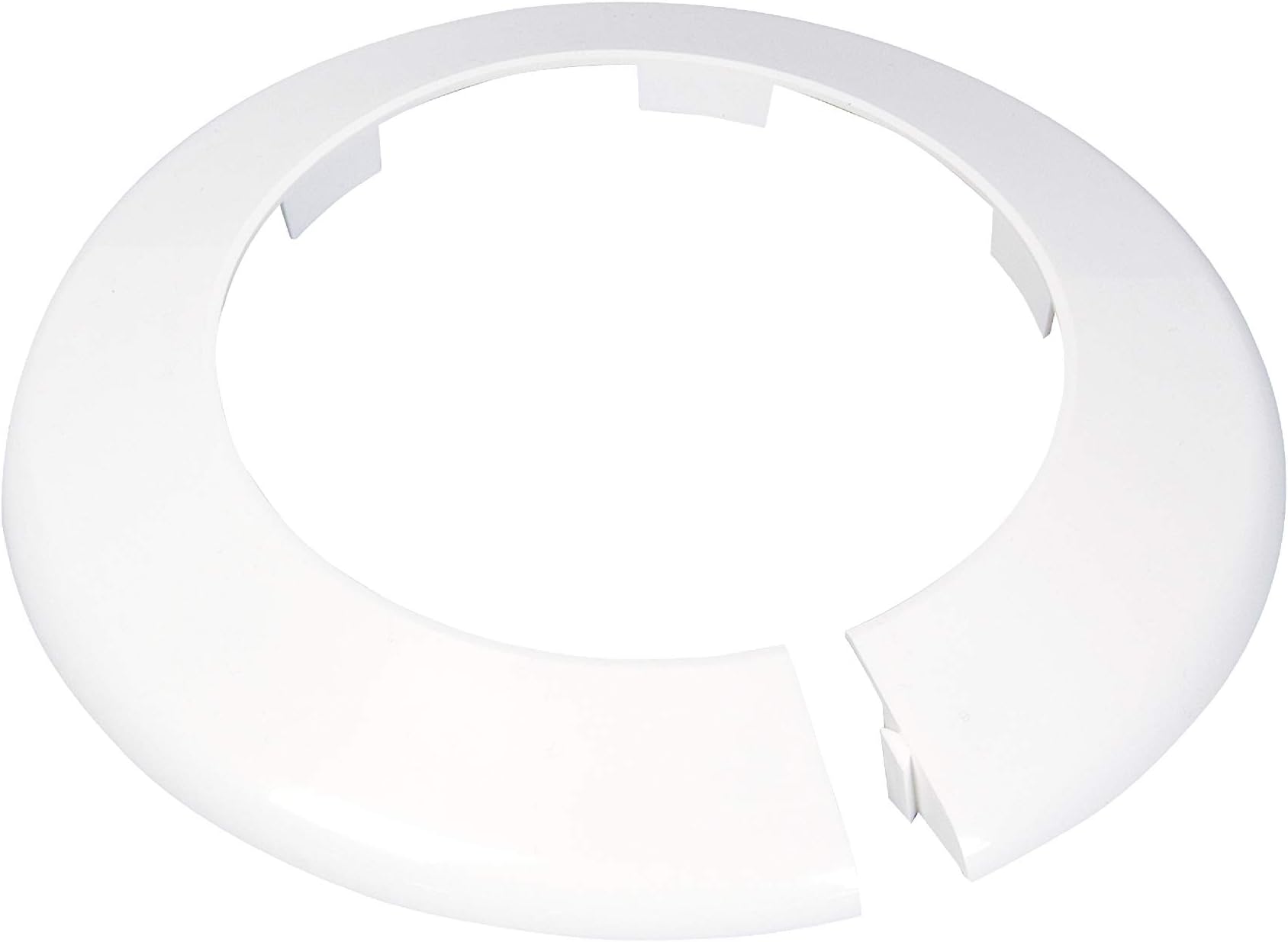 Talon - Click in Pipe Collar - White - 110mm - for Soil/Vent Pipes - Simple Click Together System - for Home Improvement, Plumbing, Pipe Installation - Tool Set Essentials