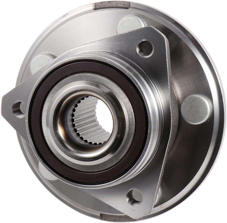 cciyu 513282 Wheel Hub and Bearing Assembly Replacement for fit 2010-2014 for Cadillac CTS,2010-2014 for Chevrolet Camaro Wheel Hubs with ABS 5 Lugs (2)