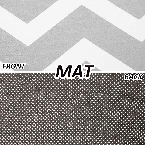 CANCAKA,Classic Royal Blue,Soft Kitchen Mat Comfort Floor Mats Non-Slip Oil Stain Resistant Easy to Clean Kitchen Rug - Image 3