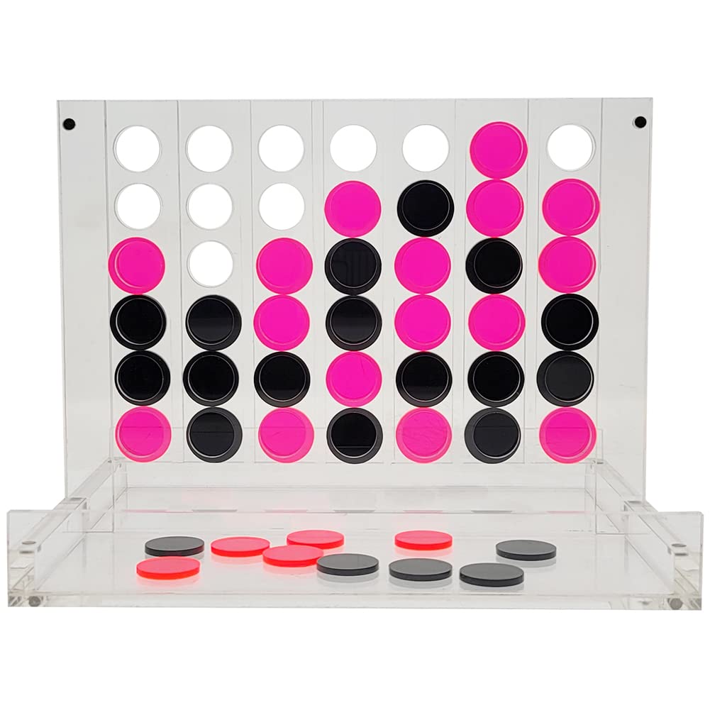 Amazon.com: OnDisplay Luxe Acrylic Four in A Row Game w/Acrylic