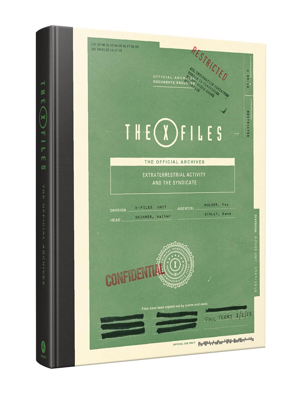 X-Files: The Official Archives Volume II: Extraterrestrial Activity and the Syndicate: Untitled Abrams: 2