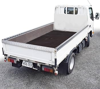 Amazon | メタルテック 2tトラック用 荷台アオリカバー アルミ縞板 5本