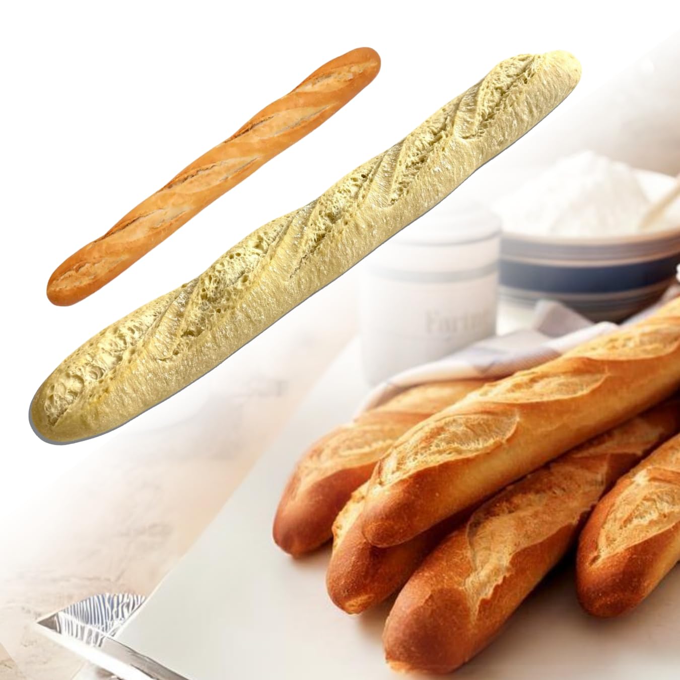 Amazon.co.jp: 《DELICEMED》半焼成 冷凍パン フランス産