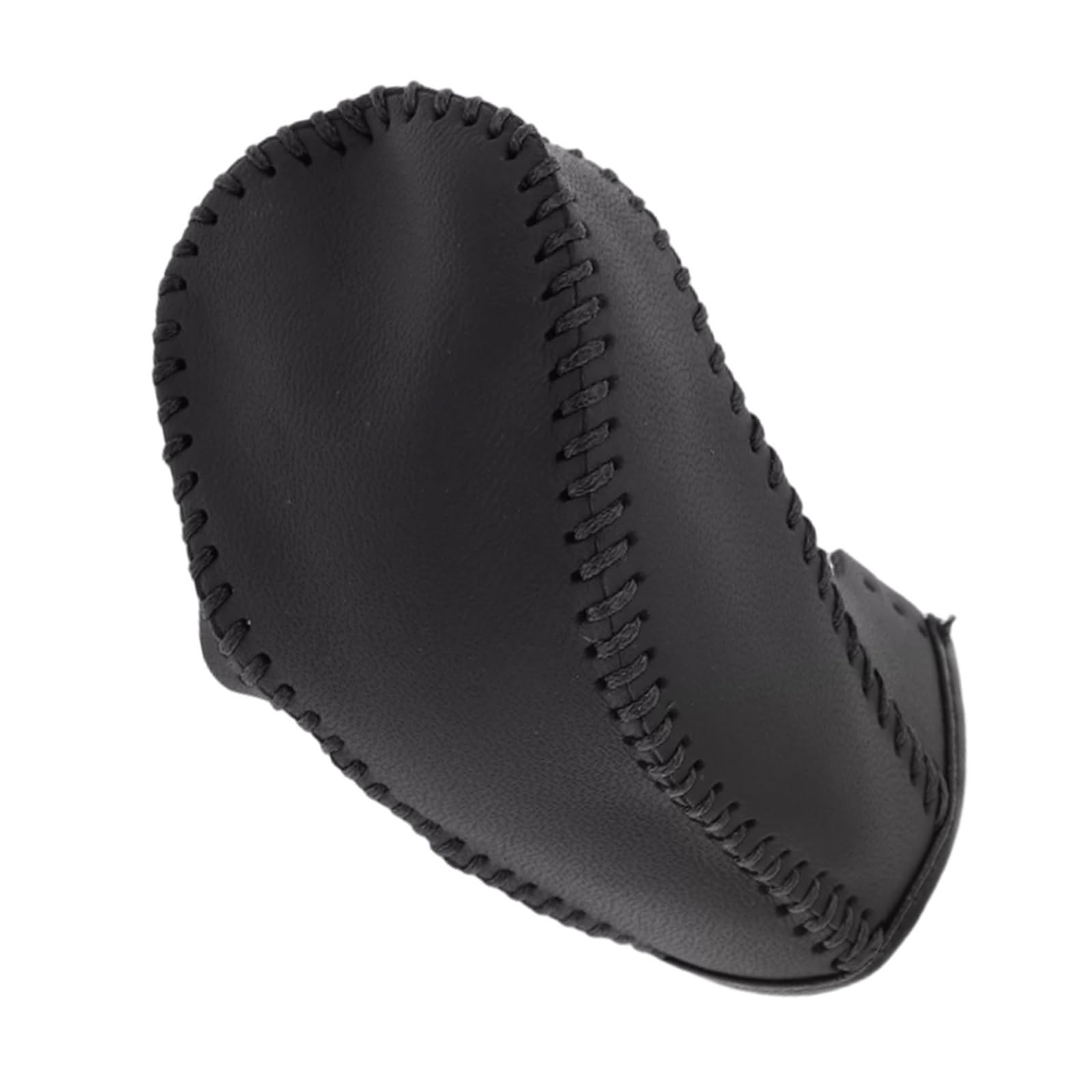 LinQianBhD Car Gear Shift Knob for Buick for Verano 2015 2016 2017 2018 2019 2020 1pc Synthetic Leather Gear Shift Knob Cover(Black Thread)