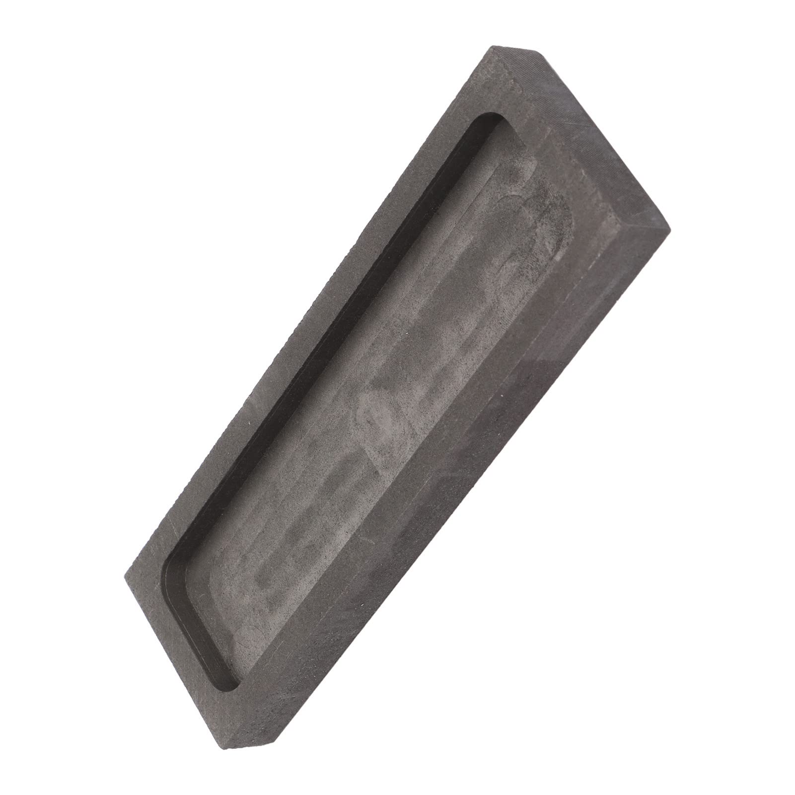 Molde para Lingotes de Grafito Dorado y Plateado, Molde para Lingotes de Grafito Rectangular con Alta Estabilidad TéRmica, para FundicióN, FundicióN, RefinacióN, Reciclaje