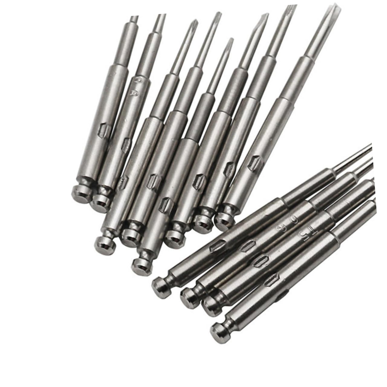 BESTonZON 3 Set kit di attrezzi per la riparazione dell'orologio microcacciavite kit di strumenti Cacciavite 13 in 1 elettronico impostare strumenti per la riparazione piccolo cacciavite