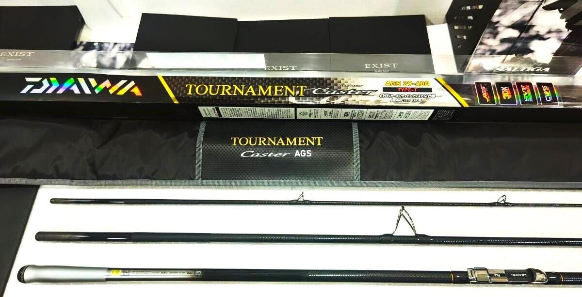 ゆーちょ、新品同様投げ竿、ダイワトーナメントAGS.タイプT.２９号400 ゆーちょ、新品同様投げ竿、ダイワトーナメントAGS.タイプT.29号400