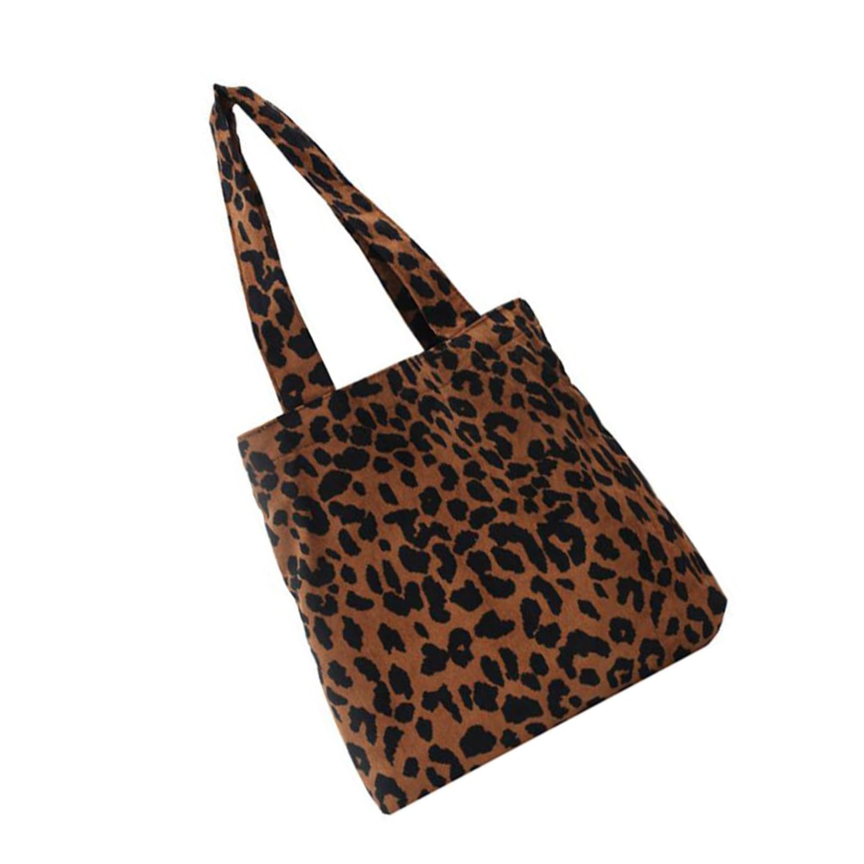 Healeved Bolso De Hombro Para Mujer Bolso Tote Estampado De Leopardo Bolsa De Almacenamiento Para Uso Diario