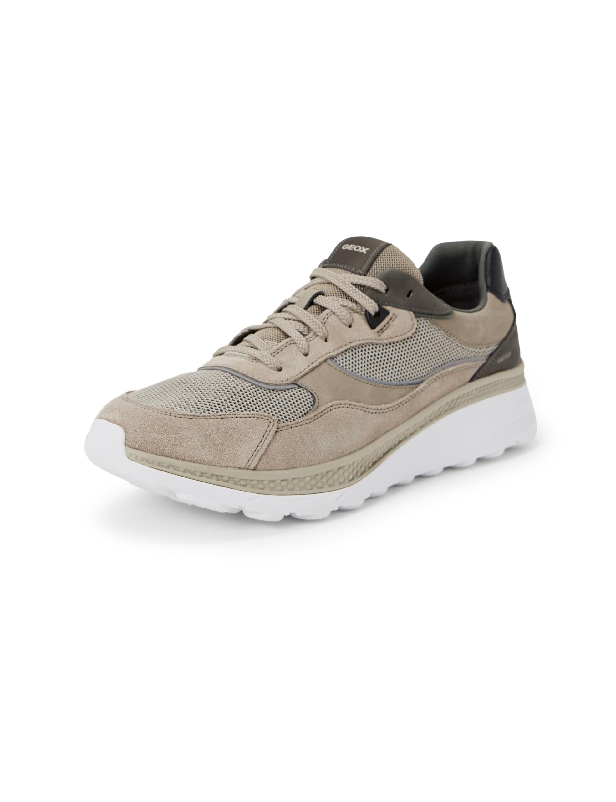 Geox Men's U SPHERICA ACTIF X1 Trainers, Sand, 44 EU