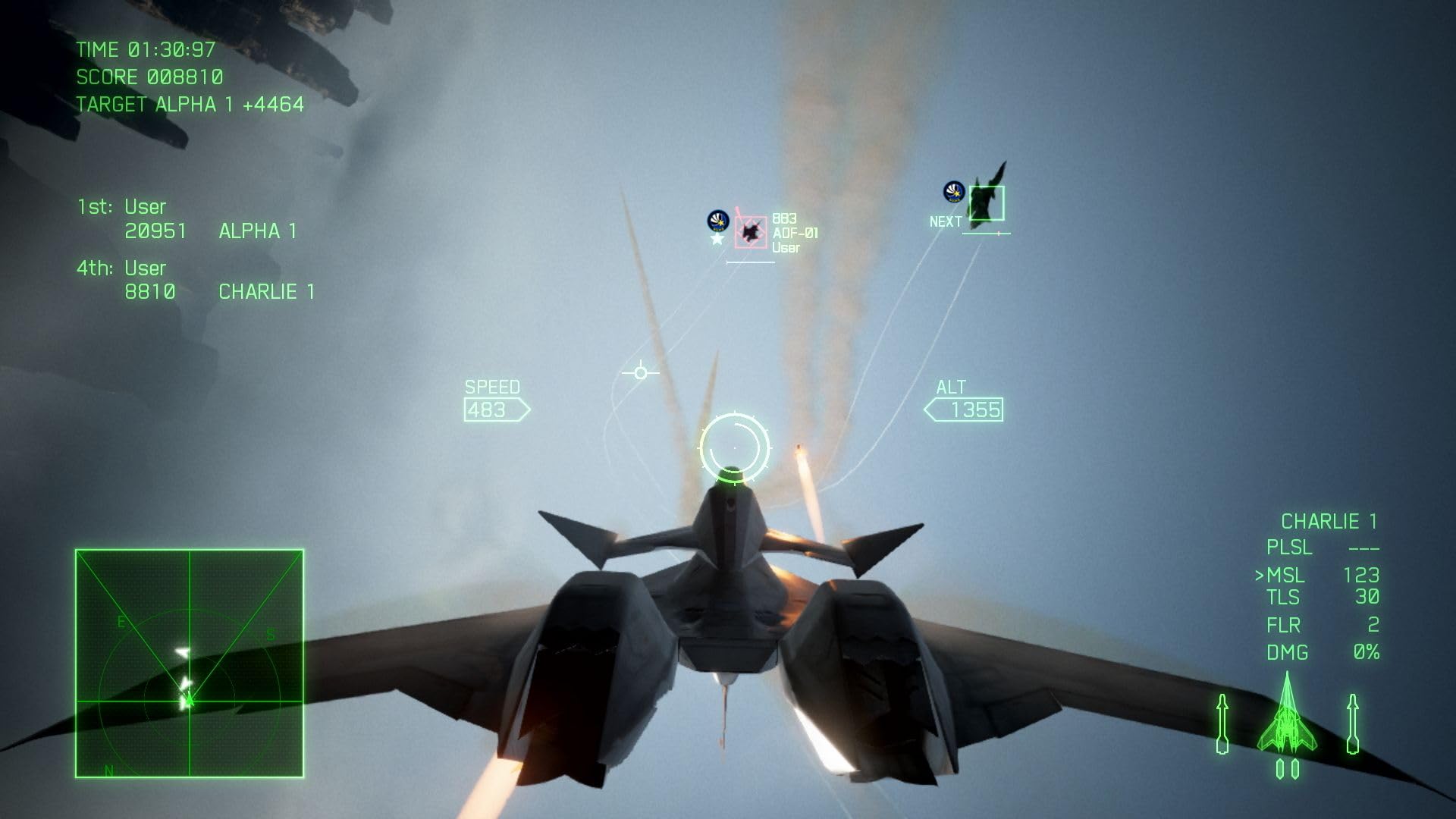 ACE COMBAT 7: SKIES UNKNOWN NSW
