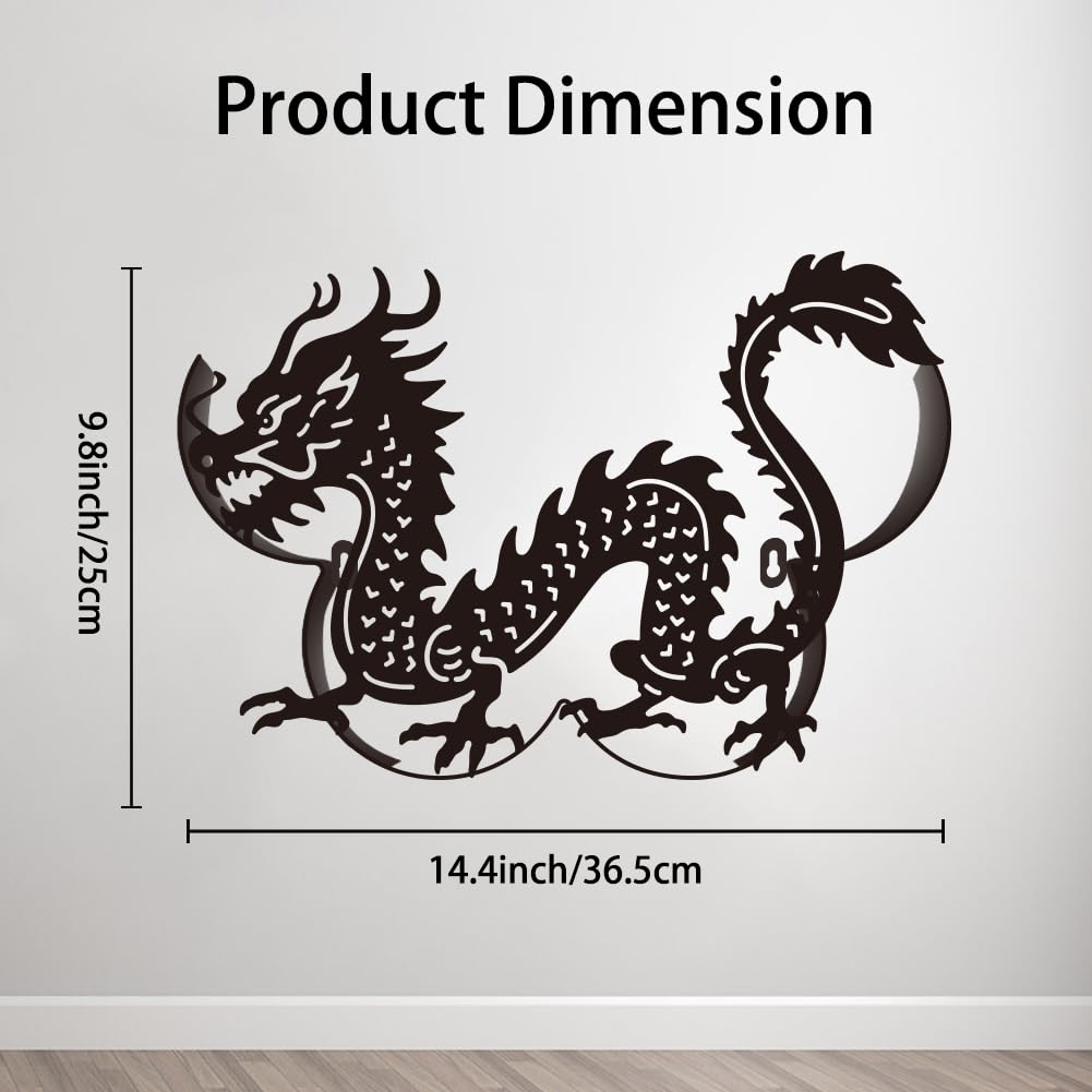 WADORN Flying Dragon Toilettenpapierhalter Aus Metall – Gotischer Drachen-Design, Hält 8 Rollen