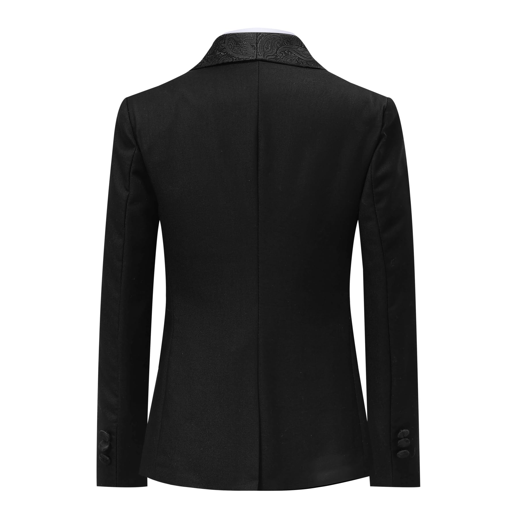 Garçon Costume 3 Pièces Classique Slim Fit Mariage Bal Tuxedo Veste Pantalon Et Gilet