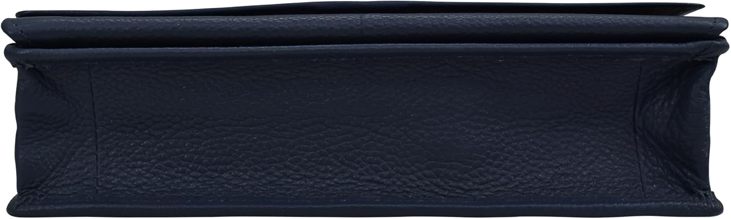 Anna by Anuschka Women's Hand-Painted Genuine Leather 4-In-1 Organizer Crossbody/Belt Bag/Clutch/Wristlet