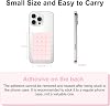 Giumel 8 Piezas Soporte de Montaje para Funda de Teléfono con Ventosa de Silicona, Ventosa Antideslizante, Accesorios Manos Libres para Selfies y Videos, Soporte Adhesivo de Silicona para Teléfono Celular 5