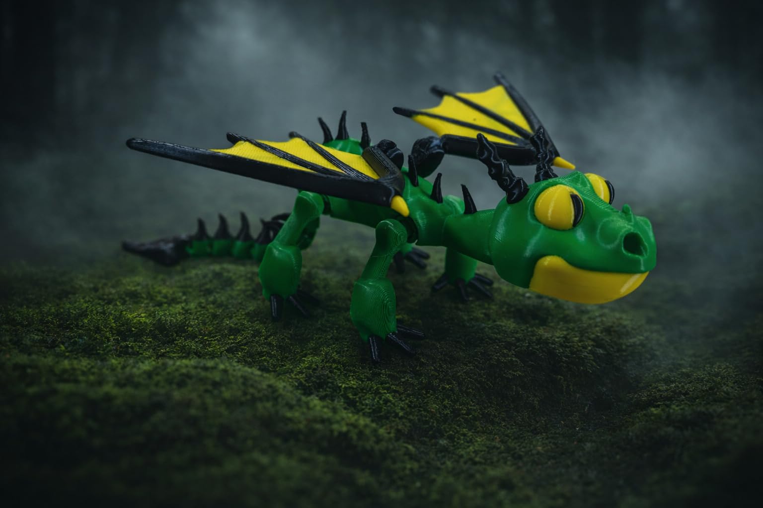 3dreams4U Articulated Flexible 3D Printed & Collectible Dragon I