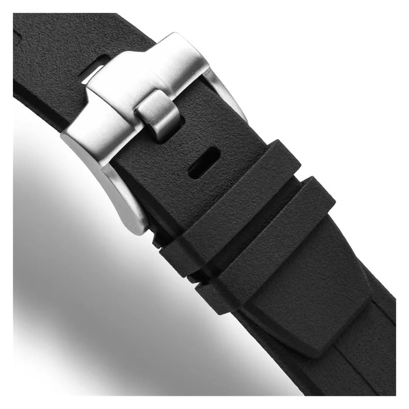 Genérico NASUNJIA Correa De Silicona De 28 Mm Compatible Con AP 15710 26470, Correa Deportiva De Goma For Reloj De Hombre.
