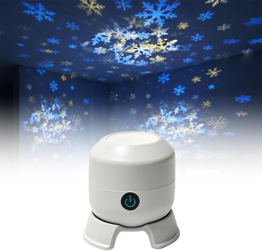 DTSXFTLY Dynamic Rotating LED Projector Light