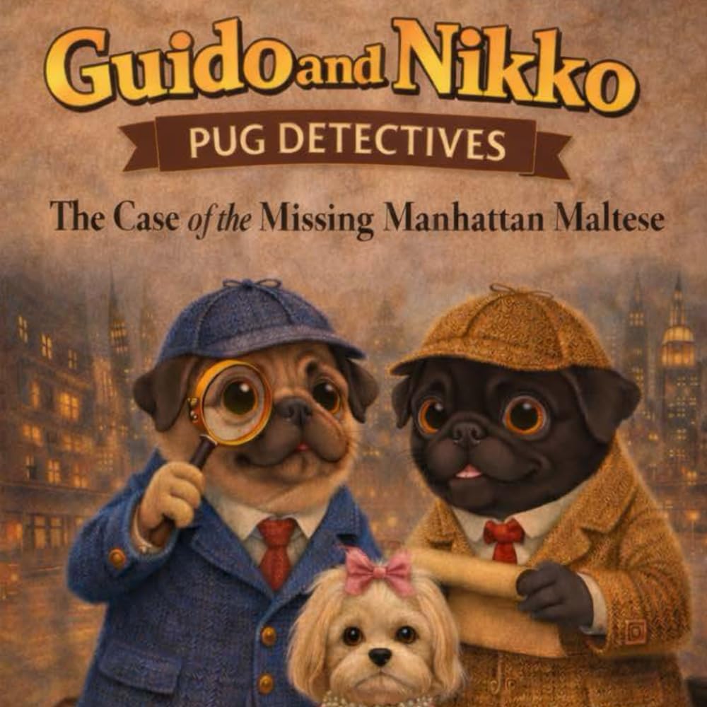 Guido and Nikko Pug Detectives The case of the missing Manhattan Maltese