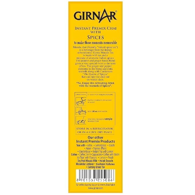Té instantáneo con especias, 10 sobres miniatura 2