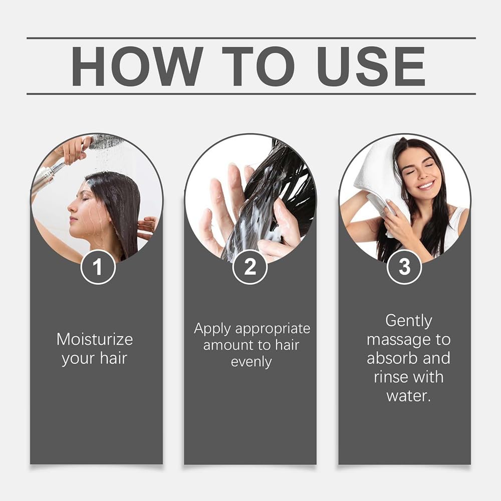 Balsamo for capelli idratante rinforzante senza profumo | Cura quotidiana dei capelli idratante delicata e non irritante(2PCS)