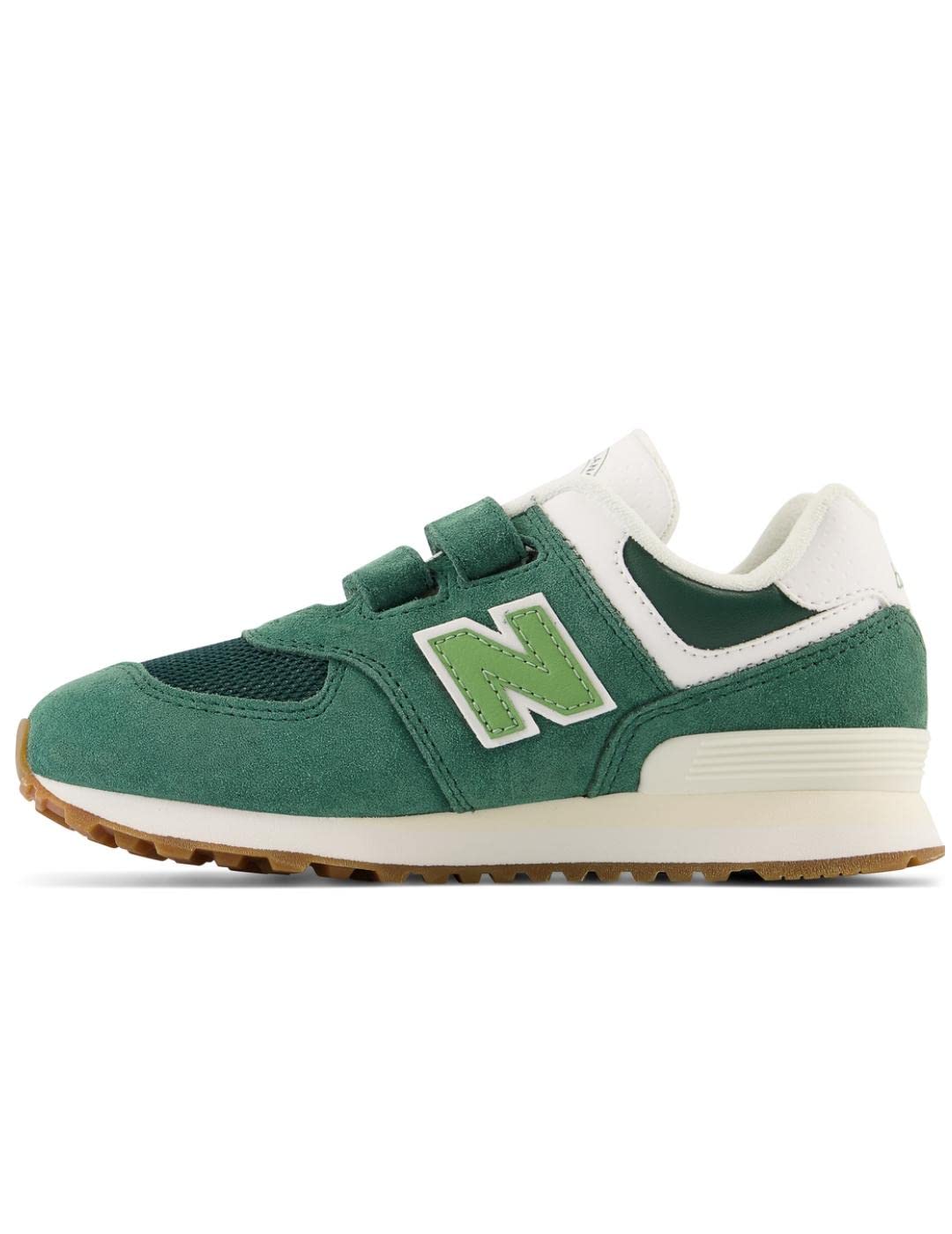 New Balance Zapatillas pv574co1 Hoop and Loop Verde de niño. 30