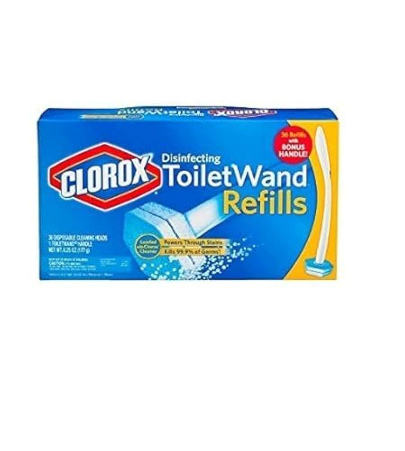 Toiletwand Refills + Wand model 30814, 36 Count(Pack of 1)